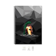 A5 Defter Kareli 200 Syf Kask Polygonal