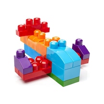 Cyp67 Mega Bloks 60 Parçalı Blok Torbaları 2 Asorti - Mavi - Pembe +1 Yaş