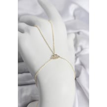Pirinç Gold Renk Göz Model Kadın Şahmeran Altın