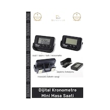 Masasaati Dijital Masa Saati Kompakt Ergonomik Antrenman Okul Yüzme Saati Kronometre Çok Renkli