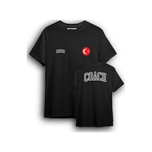 Top Glory Coach2 Milli Takım Koç Tişört Coach T-shirt Cch4002 Siyah