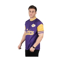 Deepsea Erkek Mor Los Angeles Lakers Tişört 2303132 Mor