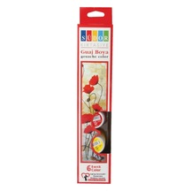 Südor Guaj Boya Şişe 6 Renk 15 Ml Sd521 Çok Renkli