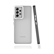 Ecruz Galaxy Uyumlu A53 5g Kılıf Ecrz Mima Kapak - Siyah