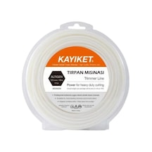 Kayıket Misina 3.3mm 43mt 6 Köşe Beyaz