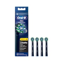 Oral-b Şarjlı Fırça Yedek Başlığı Cross Action 4ct-siyah 4'lü - 3 Adet Tarı