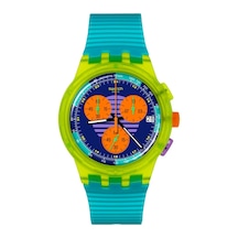 Swatch Susj404 Swatch Neon Wave" Unisex Kol Saati