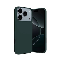 Newface Apple İphone 17 Pro First Silikon - Koyu Yeşil