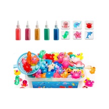 Elf Aqua Gel Sihirli Su Oyuncak Seti 5 Jel Şişe 6 Adet Kalıp