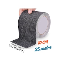 Siyah Merdiven Ve Zemin Kaydırmaz Kaymaz Bant 100mm X 25mt Tdrtr