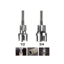 2 Li Set İç Dış Plastik Boru Diş Açma Seti 1/2 20 Mm Ve 3/4 İnç 25 Mm Borularla Uyumlu