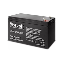 Dotvolt Lc7-12 Kuru Tip Akü 12v 7ah