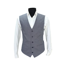 Mentor Regalo Erkek Yelek V Yaka Lacivert Desenli 50610 L