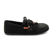 Bambi Siyah Kadın Loafer Ayakkabı K01566004872 Siyah