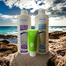 Ersağ Banyo Wc Temizleyici Bahar Kokulu 2 x 1 L + Cleanball Masaj Kremi 100 ML