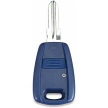 Autohan Keys Fiat İçin 1 Butonlu Anahtar Kumanda Kabı, Doblo, Punto, Fiorino, Albea İle Uyumlu, Lacivert, Gt15r Uç