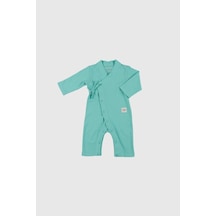 Totzee Uzun Kimono Tulum Mint Yeşili Mint