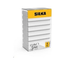 Silka Curved Beyaz 8'li Silgi