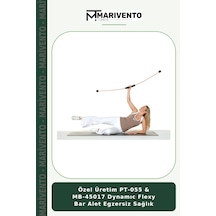 Özel Üretim Pt-055 & Mb-45017 Dynamıc Flexy Bar Alet Egzersiz Sağlık Çok Renkli
