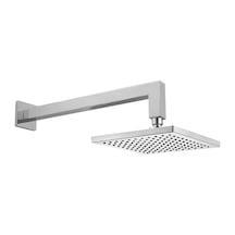 Eca Tiera Kare Duvardan Duş Başlığı 200x200 Mm - 102145031- Krom