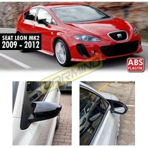 Seat Leon Mk2 Batman Yarasa Ayna Kapağı Piano Black 2009-2012
