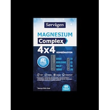 Sorvagen 4x4 Magnezyum Complex - 60 Tablet