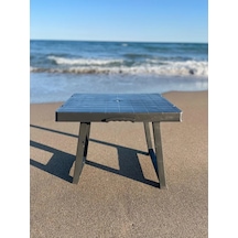 Katlanabilir Piknik Sehpası 50x40x40 Cm Gri,yeşil,krem Çok Renkli