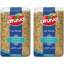Altunsa Yeşil Mercimek Yerli 900 G x 2 Adet