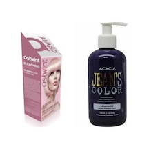 Jean's Color Eflatun Solmayan Çiçek Saç Boyası + Ostwint Oksidan