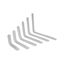 Beşel Lüks Raf Altı Beyaz 6X8 120X190