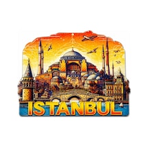 İstanbul Temalı Silikon Buzdolapı Süsü Magnet 71670219