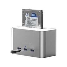 CODEGEN (CDG-DOC-303) 3 PORT USB3.0+ SATA 2.5"+3.5 USB HUB GUMUS