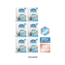 Senımıl 1 Bebek Sütü 800 G 6 Adet