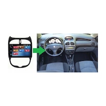 Peugeot 206 Android Multimedya Sistemi 4-64 Cadence 1998-2010 9"