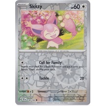 Skitty Reverse Holo 130/162 - Temporal Forces - Pokemon Kartı Mint