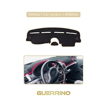 Renault Clio Symbol 2 Aırbaglıtorpido Koruma Halısı Bej Kenar