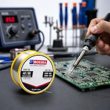 Lehim Teli 50 Gr, 40/60 Alaşım, 1,2 Mm Lehim Havyası Teli, Elektronik Kart Ve Tamir İşleri İçin