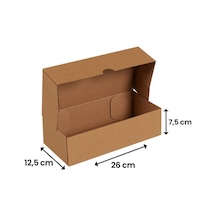 Packanya 26 x 12.5 x 7.5 - 25 Adet Kesimli Karton Kutu  -  Internet ve Kargo Kutusu