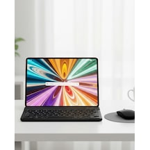 Klavyeli Tablet Pc Kalem Kılıf Ve  Ekran Koruyucu Android Set
