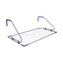 Lady Balkon Çamaşır Kurutmalık Gri - Mor