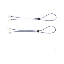 2'li Paket Peçete Zinciri, Klipsli Tutucu, Klipsli Kordon - Mavi, Açıklandığı Gibi