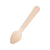 Ekolojik Tahta Kaşık 11 Cm - 100 Adet