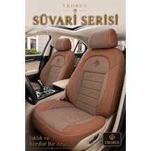 Subaru Xv 2012 Sonrası Uyumlu Süvari Serisi Taba Premium Tay Tüyü Koltuk Kılıfı