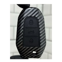Toyota Proace City Uyumlu Karbon Anahtar Kılıfı