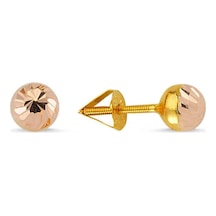 Sembolgold Altın Çocuk Küpe 14 Ayar İğne Model Sg42-70027