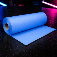 50 Metre Tek Parça 70 Cm Genişlik Açık Mavi Elyaf Kumaş Açık Mavi Tela Kumaş Mavi Süsleme Kumaşı