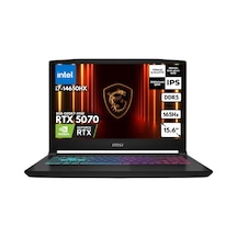 MSI Katana 15 Hx B14WGK-068XTRHMF53 i7-14650HX 64 GB 2 TB SSD 8 GB RTX5070 15.6" W10P Dizüstü Bilgisayar