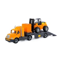 Polesie MIKE, Taşıyıcı Tır ve Forklift Yapı Seti "Super Miks" - P