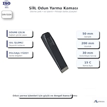 Siil Ağaç Odun Yarma Kaması Dövme Çelik Isıl İşlemli Kama
