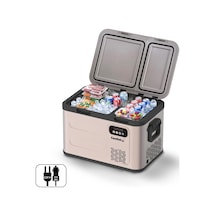 Coolist Clk40d 12/24v/220volt 39 Litre Çift Bölmeli Outdoor Kompresörlü Bluetooth Bağlantılı Oto Buzdolabı